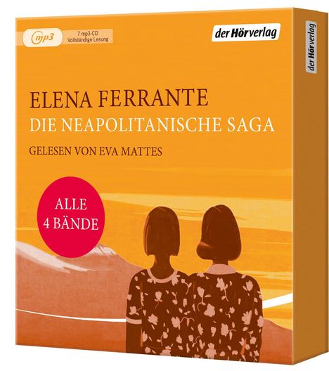 Elena Ferrante: Die Neapolitanische Saga, 7 MP3-CDs