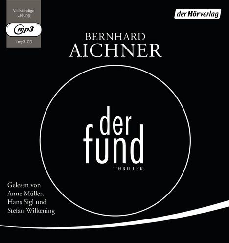 Bernhard Aichner: Der Fund, MP3-CD