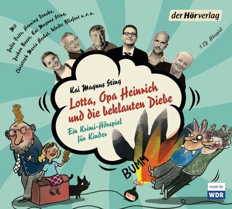 Kai Magnus Sting: Lotta, Opa Heinrich und die beklauten Diebe, CD