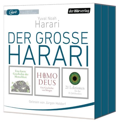 Yuval Noah Harari: Der große Harari, 6 MP3-CDs