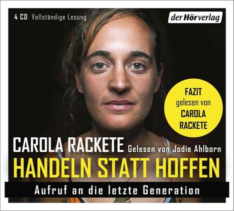 Carola Rackete: Handeln statt Hoffen, 4 CDs
