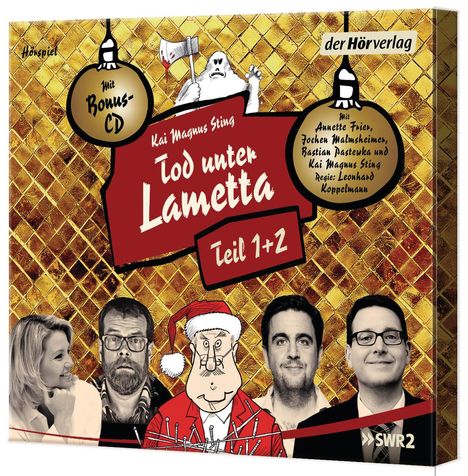 Tod unter Lametta Teil 1+2, 4 CDs