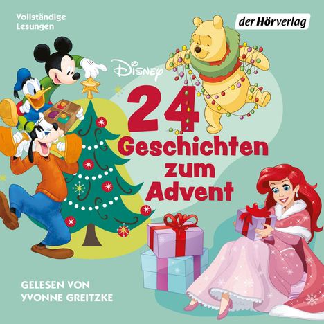 24 Geschichten zum Advent (Disney), 2 CDs
