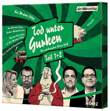 Tod unter Gurken Teil 1+2, 4 CDs