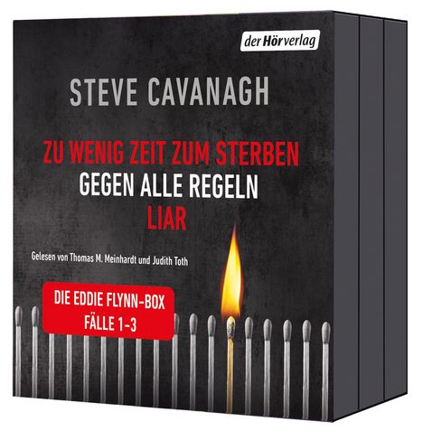 Steve Cavanagh: Die Eddie-Flynn-Box.Fälle 1-3, 4 MP3-CDs