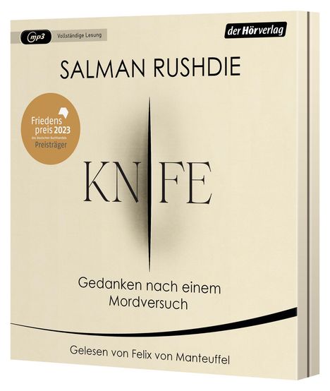 Salman Rushdie: Knife, MP3-CD