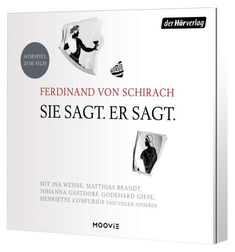 Ferdinand von Schirach: Sie sagt. Er sagt., 2 CDs