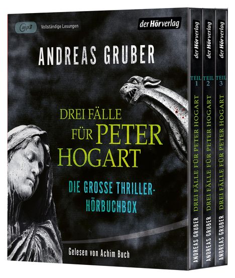 Andreas Gruber: Drei Fälle für Peter Hogart -, 6 MP3-CDs