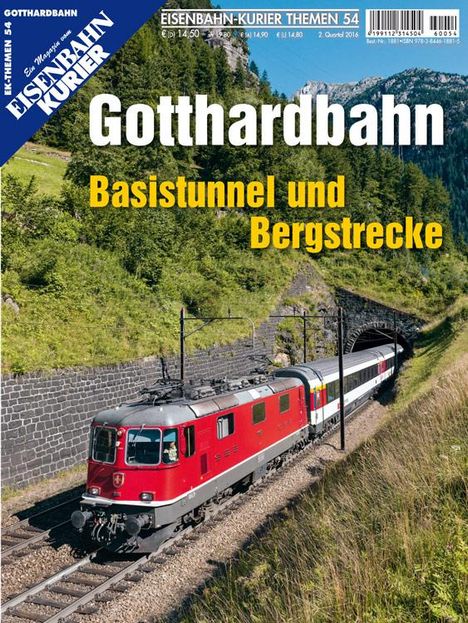Eisenbahn-Kurier 54 - Gotthardbahn, Buch