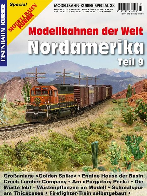 Modellbahn-Kurier Special 33. Modellbahnen der Welt- Nordamerika Teil 9, Buch