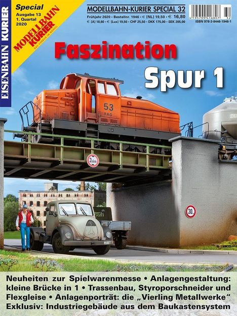 Modellbahn-Kurier Special 13/Faszination Spur 1 - Tl 13, Buch