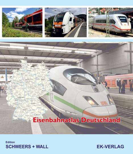 Eisenbahnatlas Deutschland, Buch