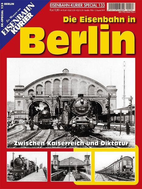EK-Special 133/Die Eisenbahn in Berlin, Buch