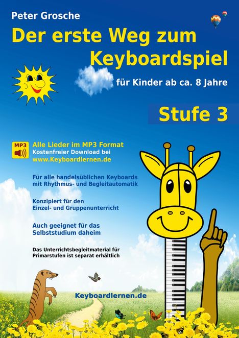 Peter Grosche: Der erste Weg zum Keyboardspiel (Stufe 3), Buch