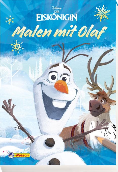 Disney Eiskönigin: Malen mit Olaf, Buch