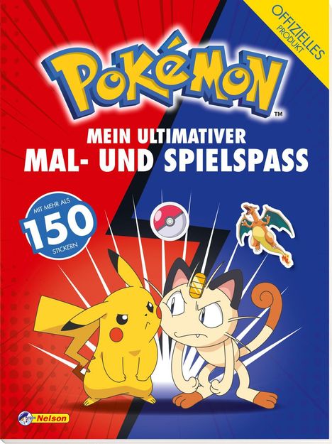 Pokémon: Mein ultimativer Spiel- und Malspaß, Buch