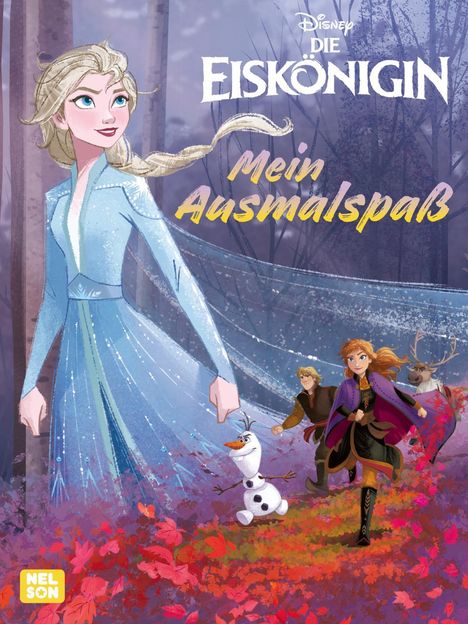 Disney Die Eiskönigin: Mein traumhafter Ausmalspaß, Buch