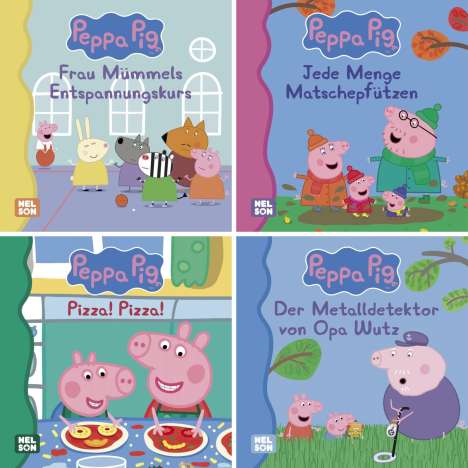 Steffi Korda: Korda, S: 4er-Set Maxi-Mini 30: Peppa Pig, Diverse