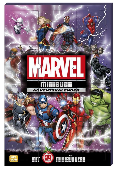 Marvel: Minibuch-Adventskalender, Buch