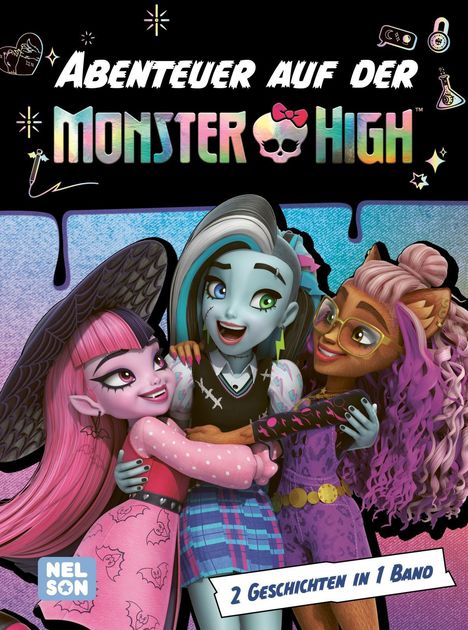 Monster High: Abenteuer auf der Monster High!, Buch