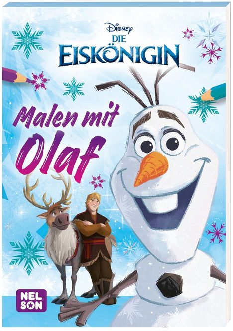 Disney Die Eiskönigin: Malspaß mit Olaf, Buch