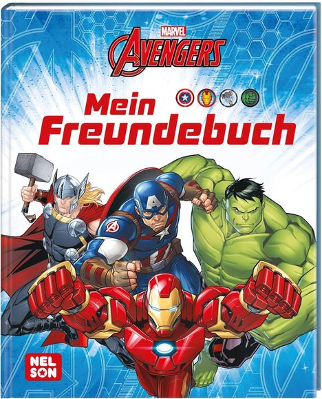Marvel Avengers: Mein Freundebuch, Buch