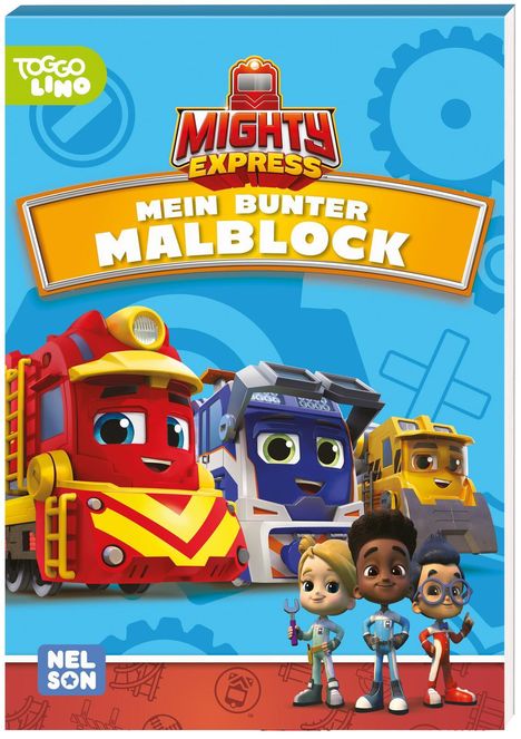 Mighty Express: Mein bunter Malblock, Buch