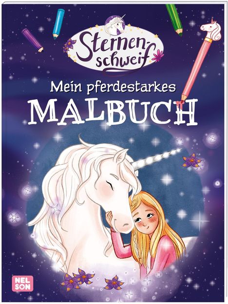 Sternenschweif: Mein pferdestarkes Malbuch, Buch