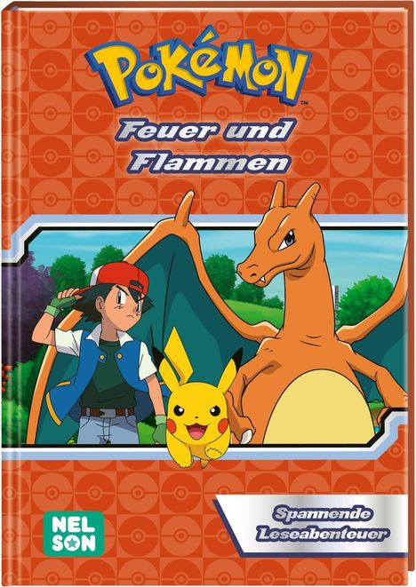Pokémon Lesebuch: Feuer und Flammen, Buch