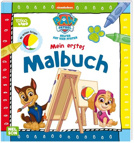 PAW Patrol Lernbuch: Mein erstes Malbuch, Buch