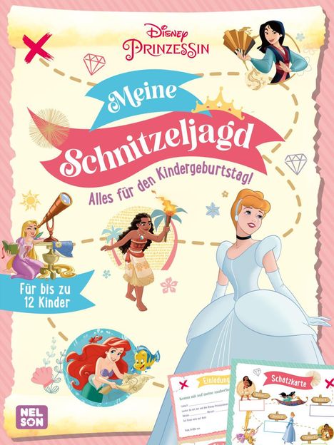 Disney Prinzessin: Meine Schnitzeljagd, Buch