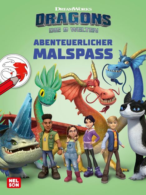 Dragons - Die neun Welten: Abenteuerlicher Malspaß, Buch