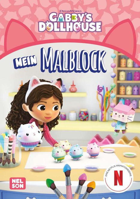 Gabby's Dollhouse: Mein Malblock, Buch
