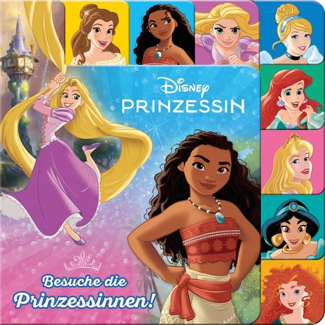 Disney Prinzessin: Besuche die Prinzessinnen!, Buch
