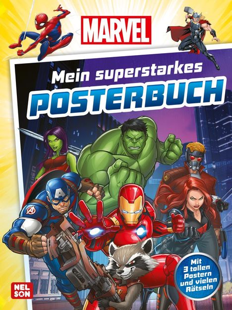 Marvel: Mein superstarkes Posterbuch, Buch