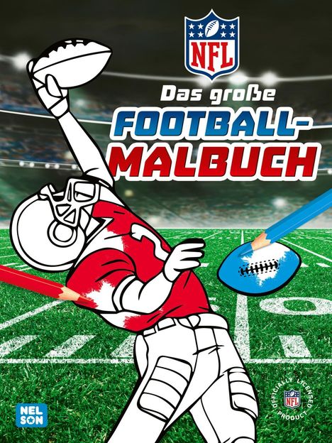 NFL: Das große Football-Malbuch, Buch