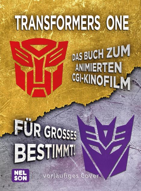 Transformers One: Buch zum Film, Buch