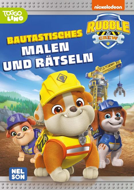 Rubble &amp; Crew: Bautastisches Malen und Rätseln, Buch