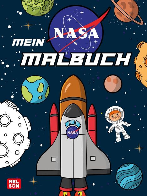 NASA: Mein Malbuch, Buch