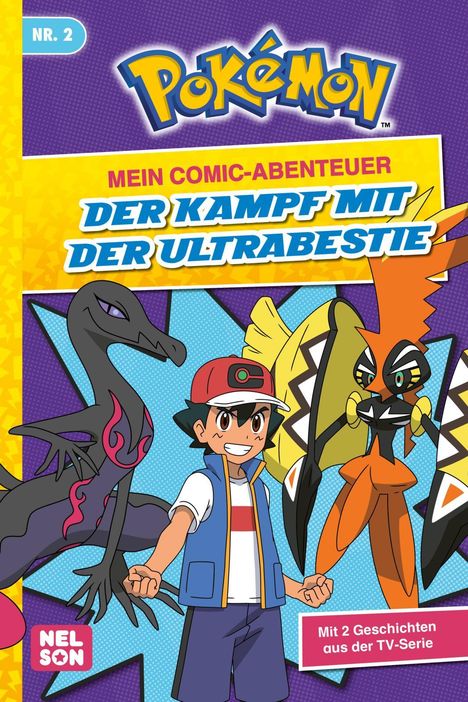 Pokémon: Mein Comic-Abenteuer 2: Der Kampf mit der Ultrabestie, Buch