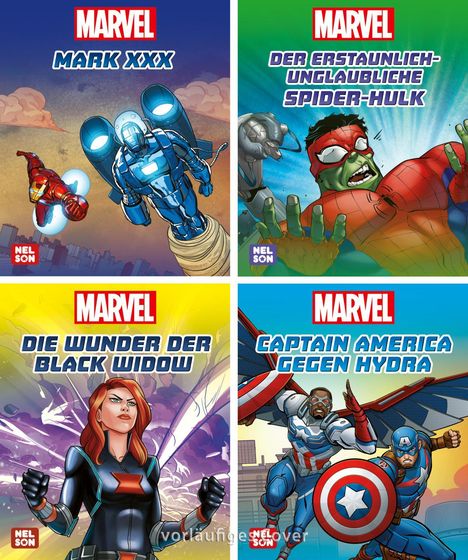 Nelson Mini-Bücher: Marvel 5-8, Diverse