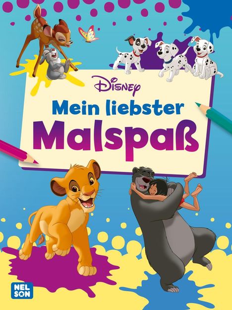 Disney Kreative Beschäftigung: Mein liebster Malspaß, Buch