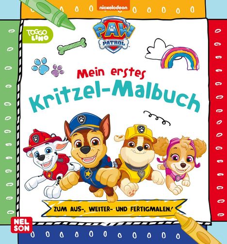 PAW Patrol Lernbuch: Mein erstes Kritzel-Malbuch, Buch