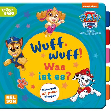 PAW Patrol Pappbilderbuch: Wuff, wuff! Was ist es?, Buch