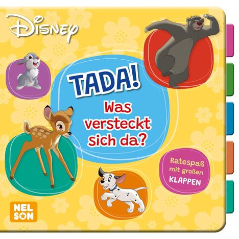 Disney: Tada! Was versteckt sich da?, Buch