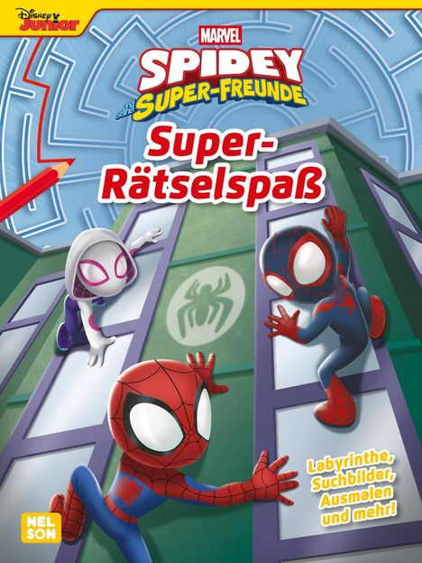 Marvel Spidey und seine Super-Freunde: Super-Rätselspaß, Buch