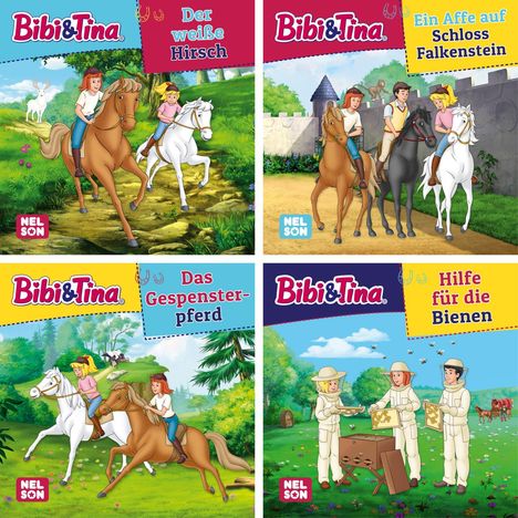 4er-Set Maxi-Mini 55: Bibi &Tina, Buch