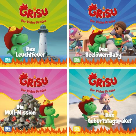 4er-Set Maxi-Mini 54: Grisu, Buch