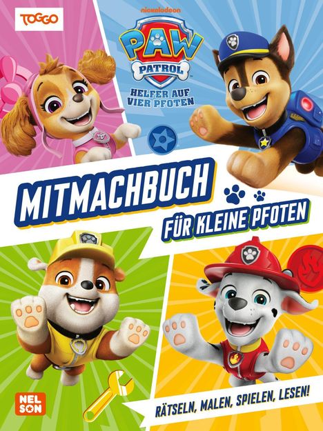 PAW Patrol Kindergartenheft: Mitmachbuch für kleine Pfoten, Buch