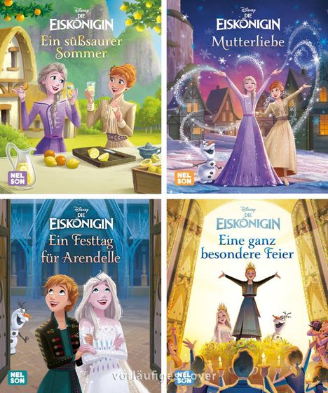 Nelson Mini-Bücher: Disney Die Eiskönigin 21-24, Buch